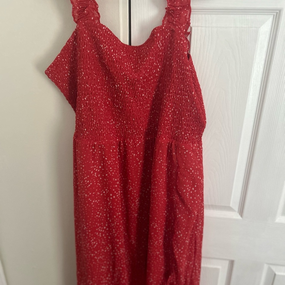 Maurices Red High Low Dress